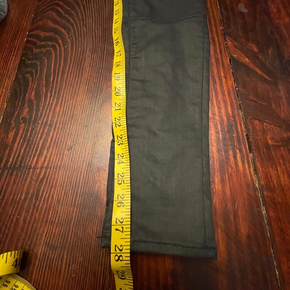Rag and Bone charcoal size 25 pants lace up back new without tags super skinny - Picture 3 of 12